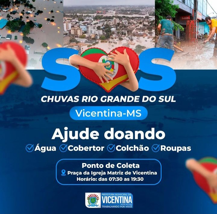 Rio Grande do Sul: Câmara Municipal de Vicentina dedicam um minuto de silêncio ao povo gaúcho