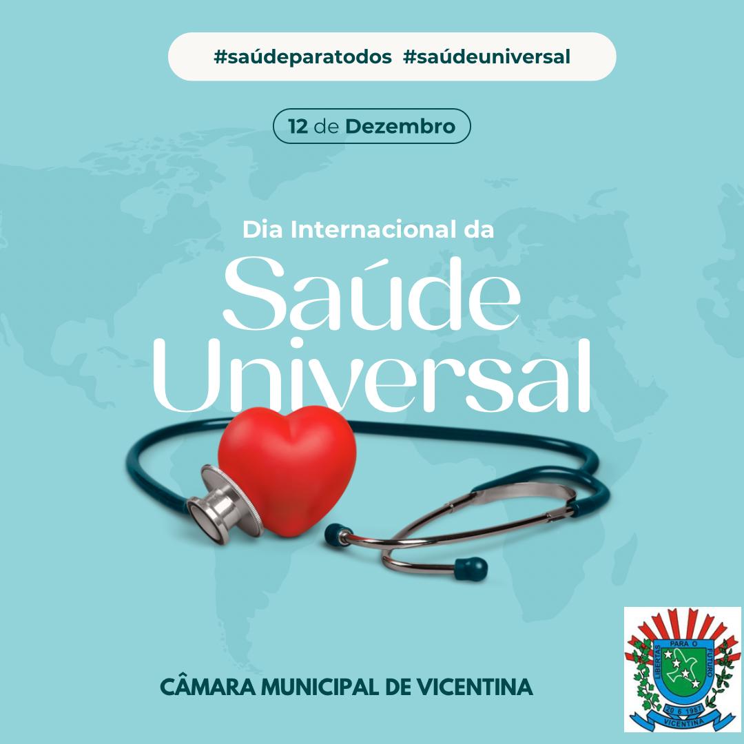 Dia Mundial da Saúde Universal 12/12