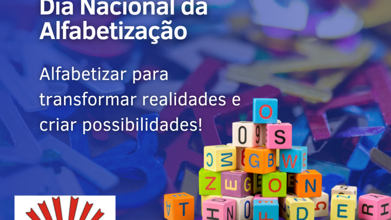 14 de Novembro: Dia da Alfabetização